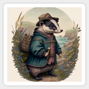 Garden Rustler Badger #3 Sticker